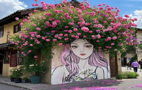 瑞金怎么设计网红打卡墙绘