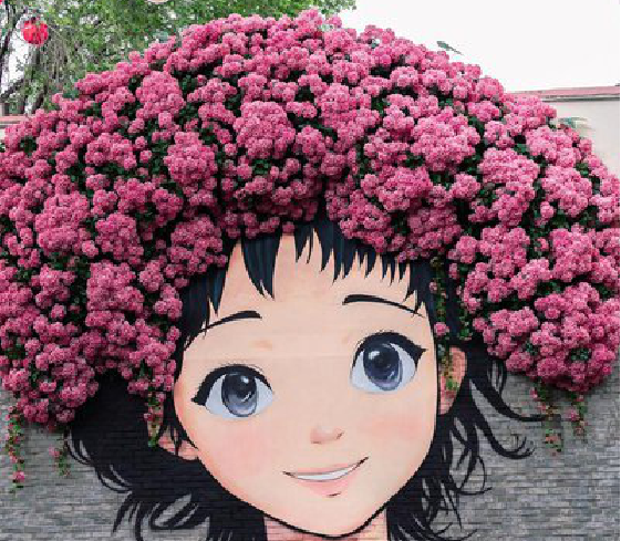 瑞金墙体彩绘-网红墙打卡