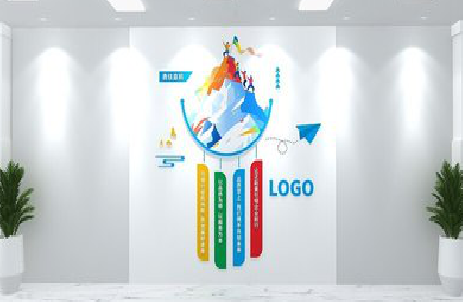 瑞金公司企业形象墙的工艺材料有哪些？