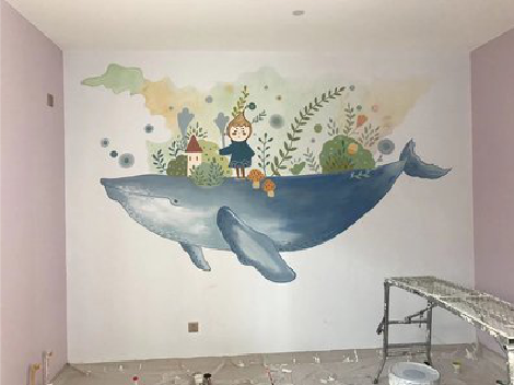 瑞金手绘墙的特点及优势。