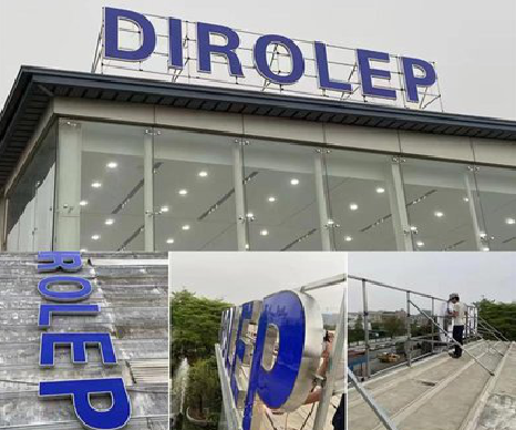 瑞金楼顶发光字安装的注意事项。